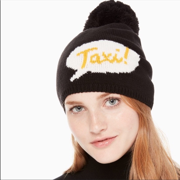 Kate Spade “Taxi” beanie - Picture 3 of 3
